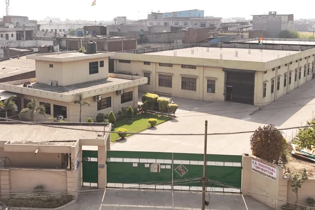 SB Industrial Corporation factory entrance and buildings at Industrial Area-C, Ludhiana