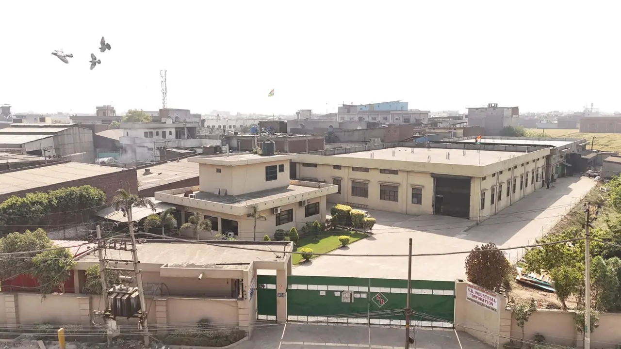 SB Industrial Corporation factory entrance and buildings at Industrial Area-C, Ludhiana